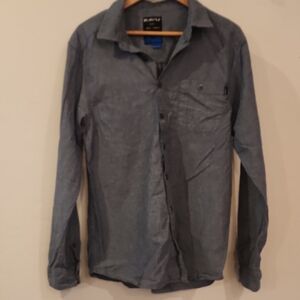 Kavu Men's Casual Blue Button-Down Shirt